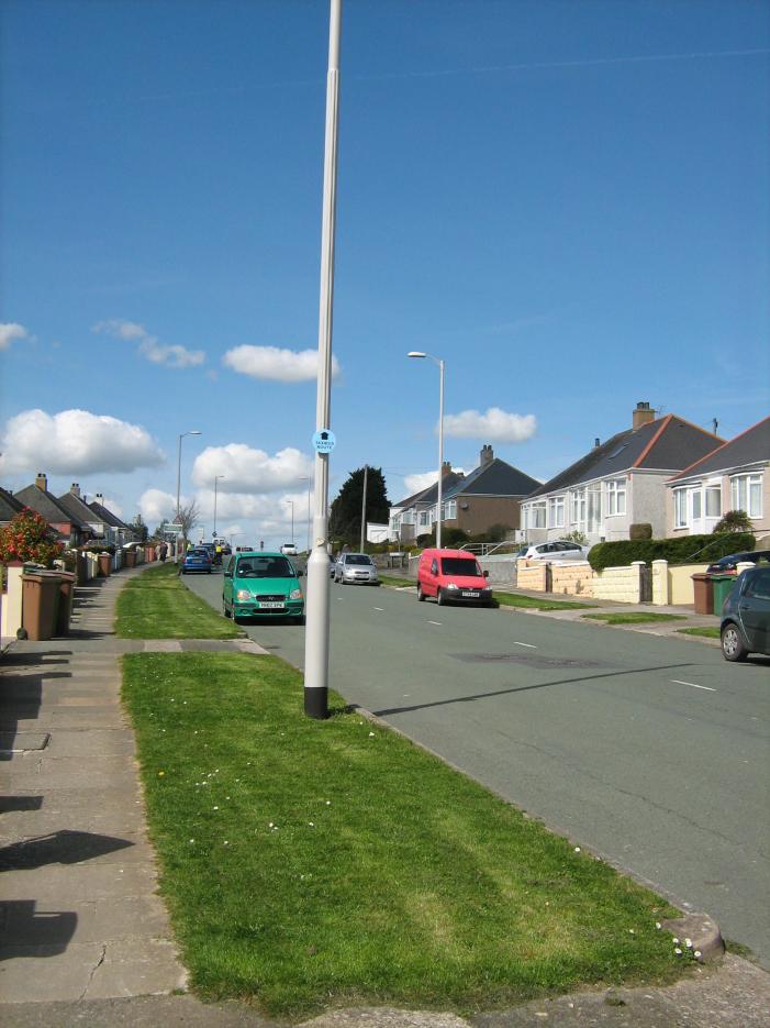 Pemros Road before, in 2010