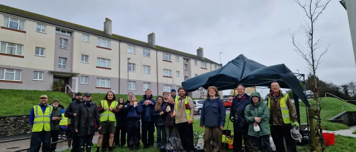 Well deserved pasty break!