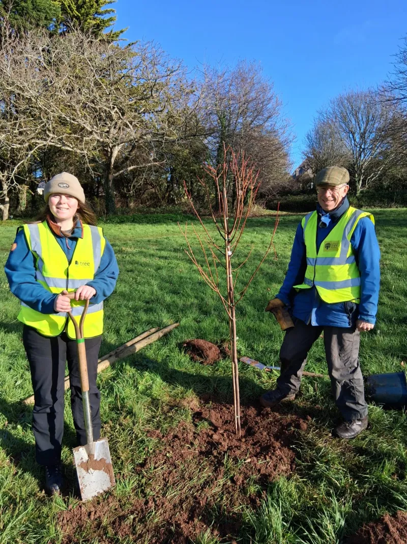 Happy to be joined by some of the Forest Rising folk!