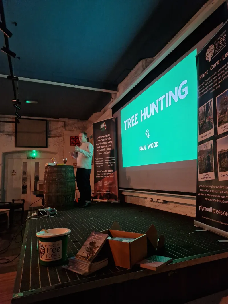 Tree Hunting is Paul's new book