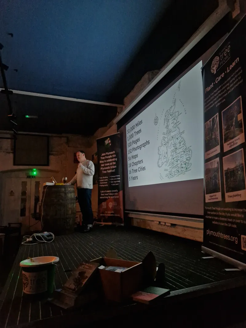 We heard about some of Paul's favourite trees