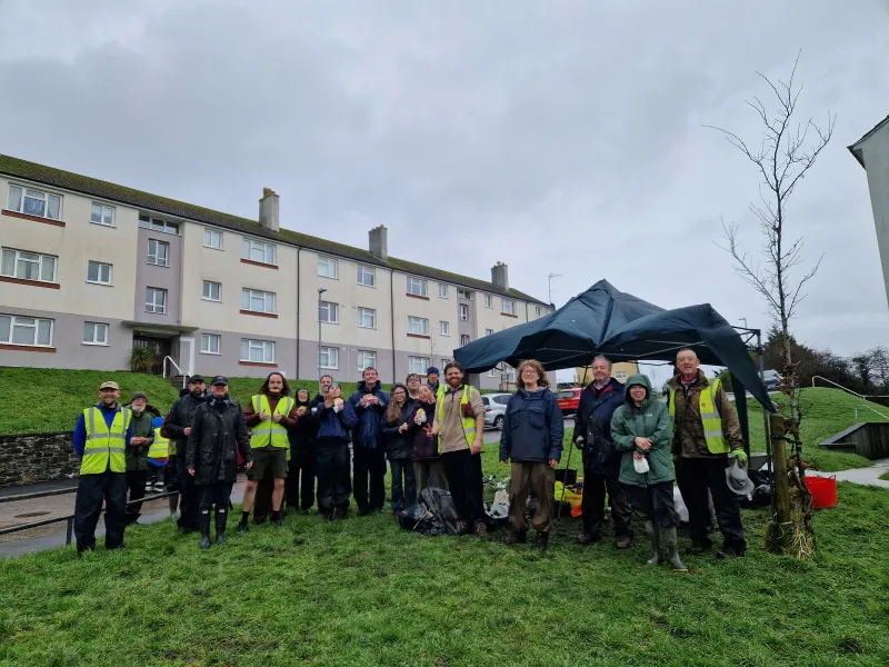 A well earned pasty break