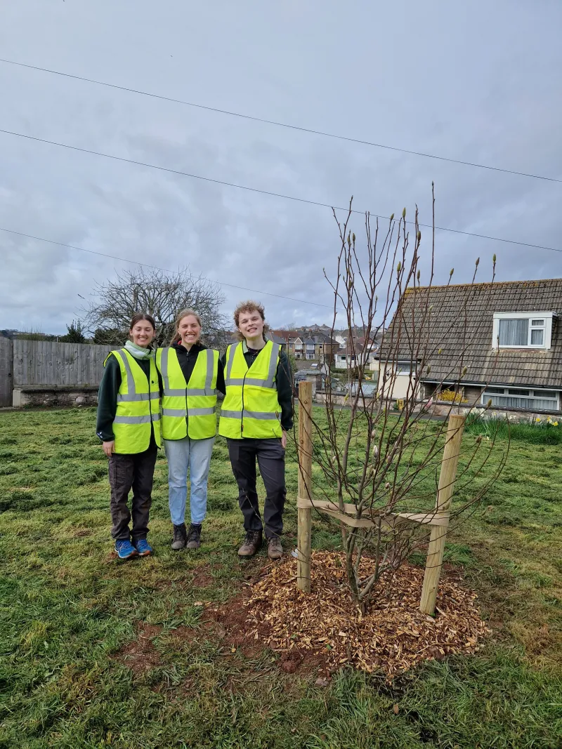 Students from the University of Plymouth Geography Society
